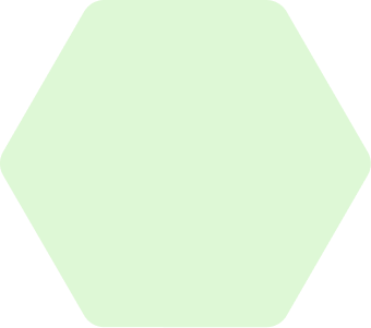 dekorative Hexagonform